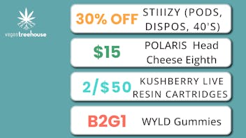 Vegas Treehouse DAILY DEALS AT VEGAS TREEHOUSE