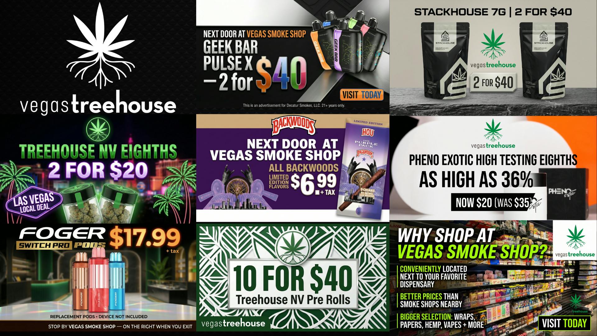Vegas Treehouse MEMORIAL WEEKEND DEALS AT VEGAS TREEHOUSE