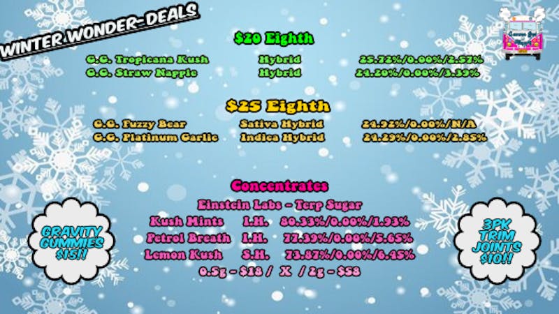 Canna Get Happy - Wasilla Winter Wonder-DEALS!