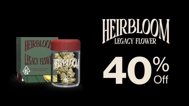 The Artist Tree Dispensary Dispensary & Lounge Hawthorne 40% Off Heirbloom Legacy Flower