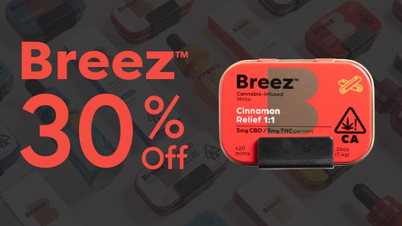 The Artist Tree Dispensary Beverly Hills 30% Off Breez