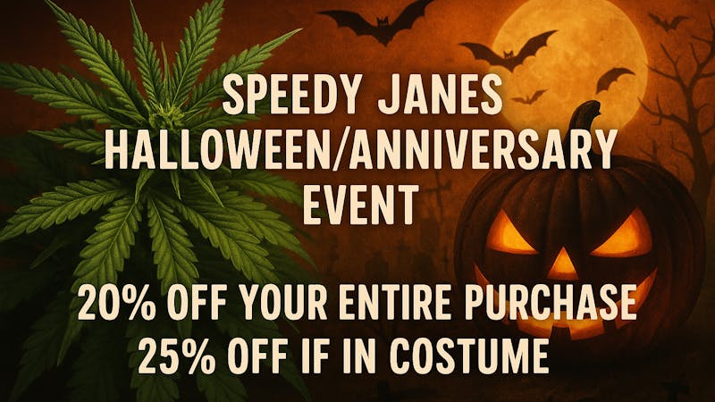 Speedy Janes Speedy Halloween / Anniversary Event!