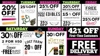 Bazonzoes | Walled Lake | Rec December Days of the Week at Bazonzoes