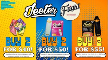 Flight On Cherry Buy 2 for $$ - JEETER VAPES