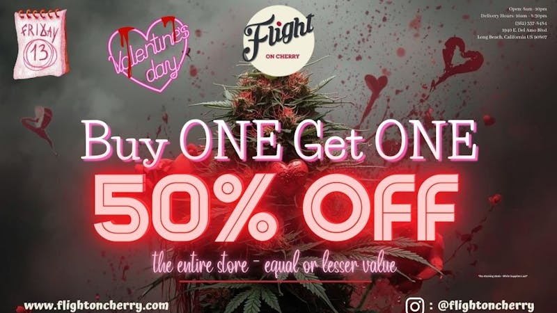 Flight On Cherry BOGO 50% OFF storewide