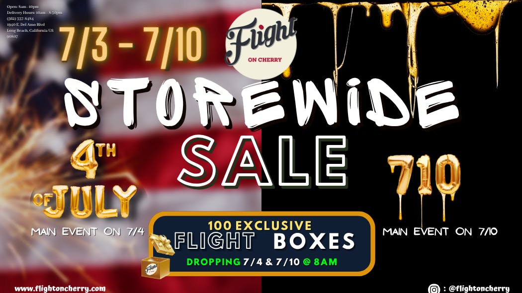 Flight On Cherry MORE DEALS COMING SOON!