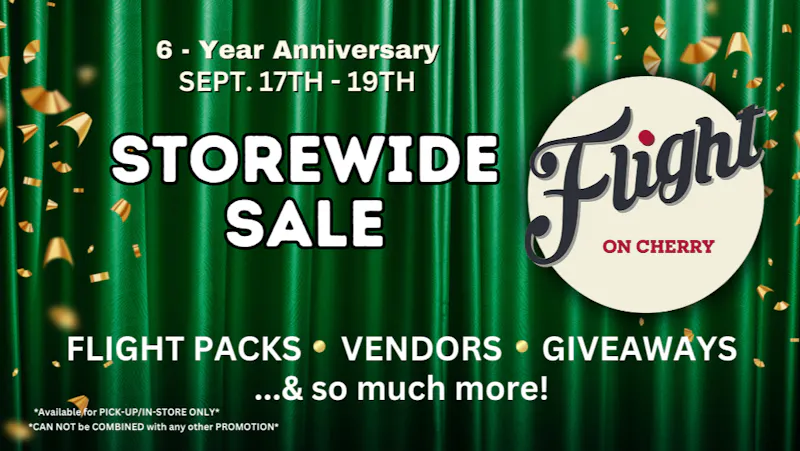 Flight On Cherry STOREWIDE SALE - 9/17 - 9/19