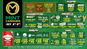 Mint Cannabis - Coldwater Mint Featured Weekly Deals