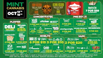 Mint Cannabis - Coldwater Mint Featured Weekly Deals
