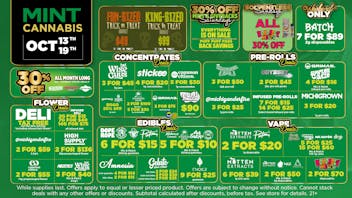 Mint Cannabis - New Buffalo Mint Featured Weekly Deals
