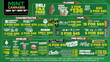 Mint Cannabis - Kalamazoo Mint Featured Weekly Deals