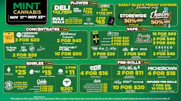Mint Cannabis - Kalamazoo Mint's HOTTEST Weekly Deals