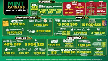 Mint Cannabis - Monroe Mint's HOTTEST Weekly Deals