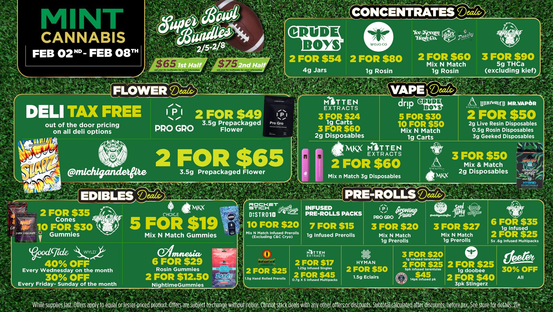 Mint Cannabis - Roseville Mint's HOTTEST Weekly Deals