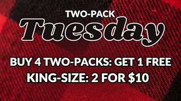 Cultivate207 Tuesday 2 for $10 kings, buy 4 get 1- 2 pack