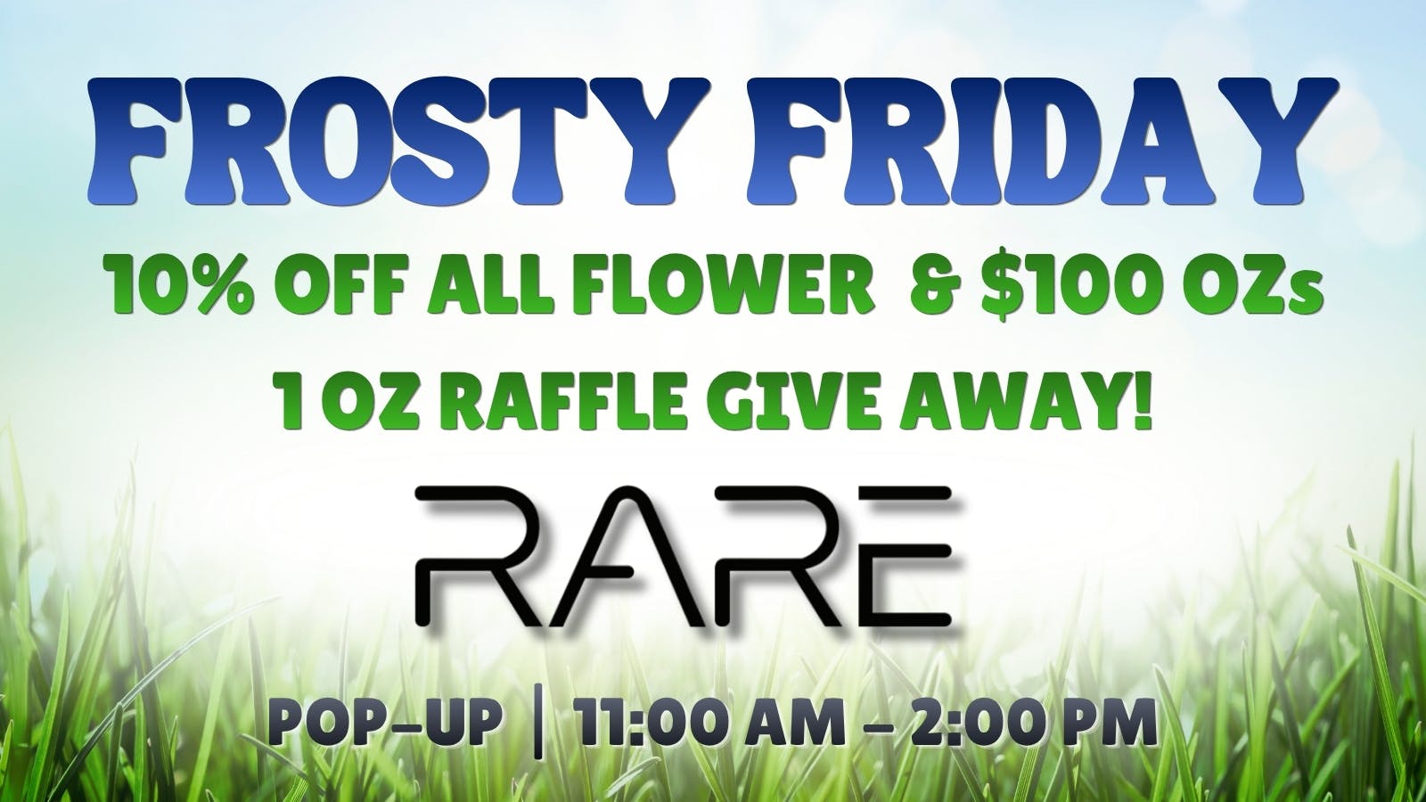Cultivate207 Frosty Friday & RARE Pop-Up 🔥