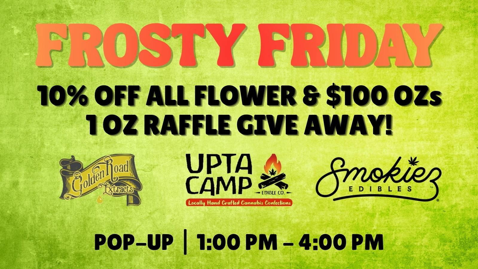 Cultivate207 ❄️ Frosty Friday + Triple Pop-Up Event
