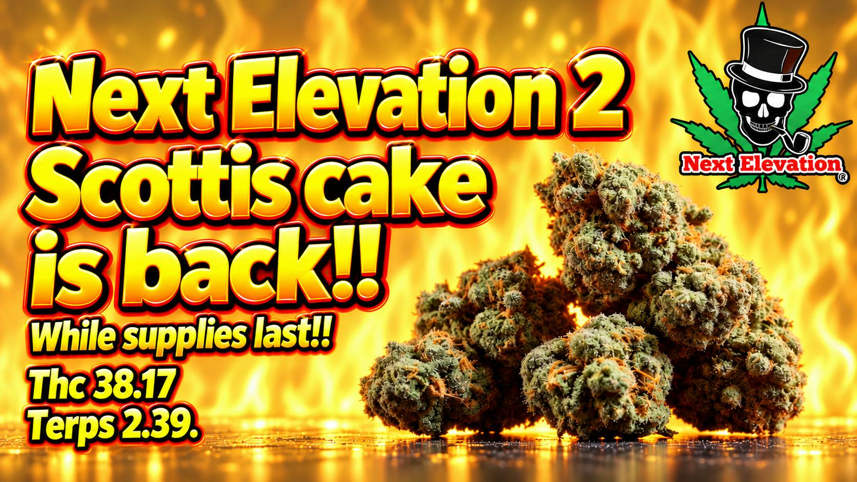 NEXT ELEVATION 2 **$5 SPOOKY WEED DEALS*$50 B-BUDS BACK IN STOCK!!!