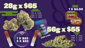 Executive Cannabis ESPECIALES DE SEPTIEMBRE - 28G x $65 y 28G x $30