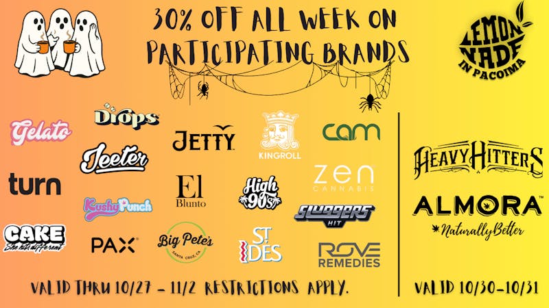 Lemonnade Pacoima HALLOWEEN DEALS 🎃