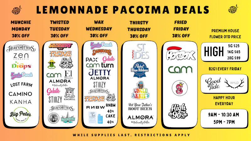 Lemonnade Pacoima Lemonnade Daily Deals!