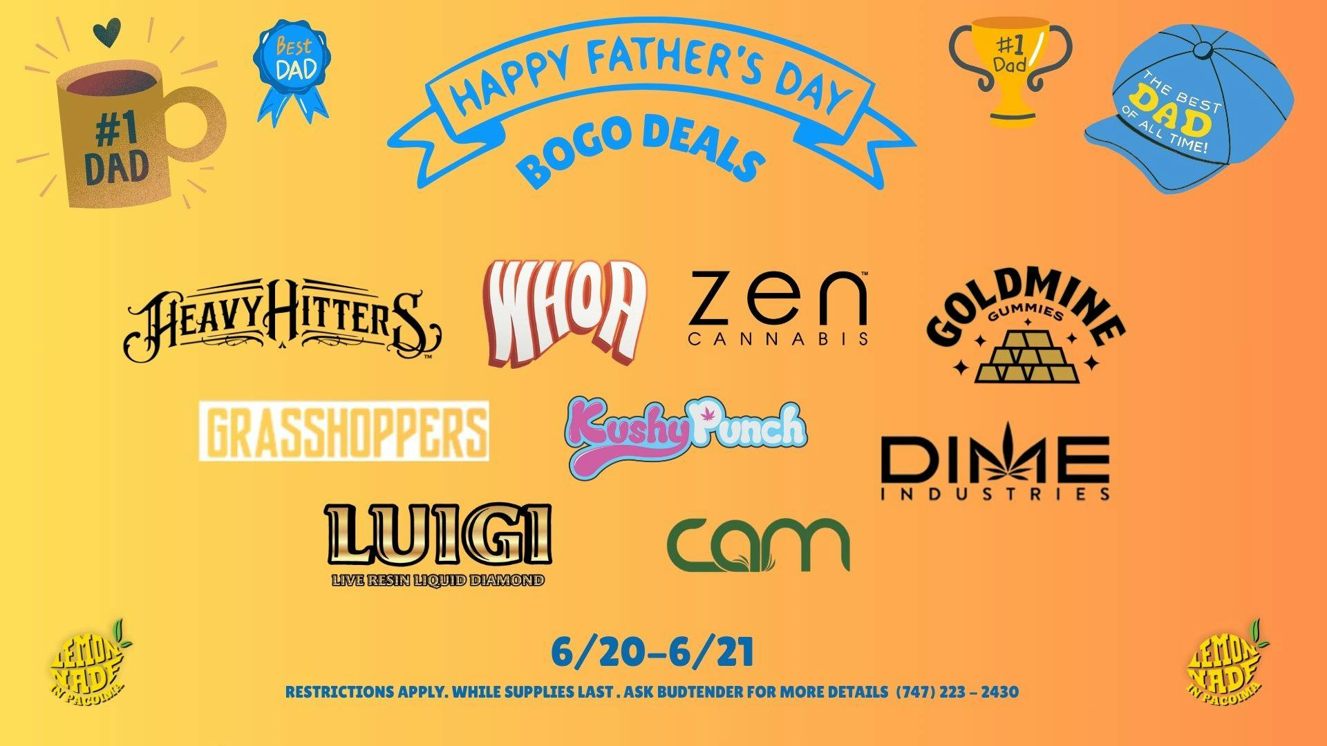 Lemonnade Pacoima FATHERS DAY BOGOS