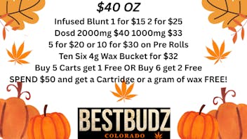 Best Budz Austin Bluffs Happy Holidaze! Sweet Dealz!