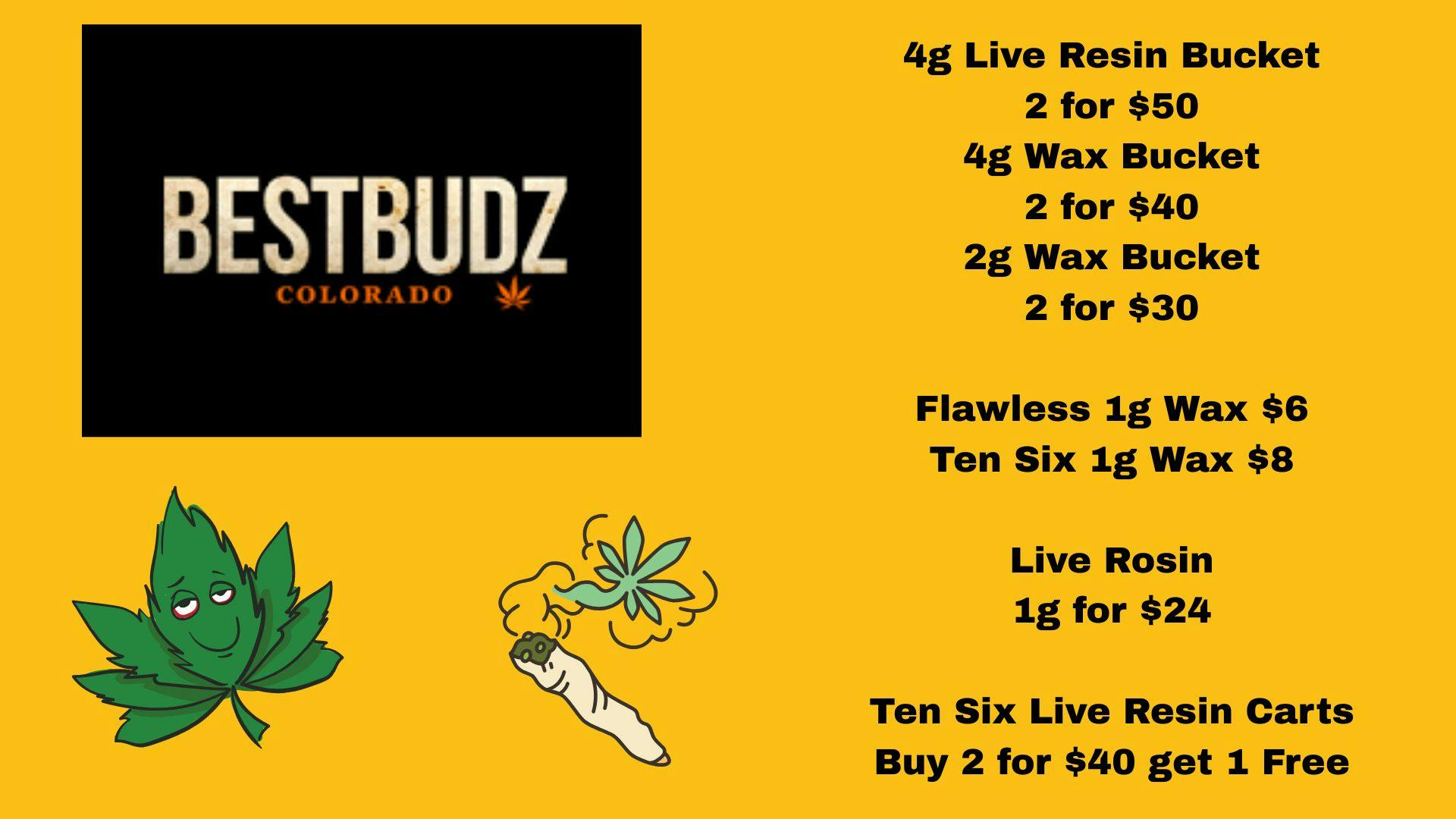 Best Budz Austin Bluffs DAB WEEK 🔥 Concentrate Deals!