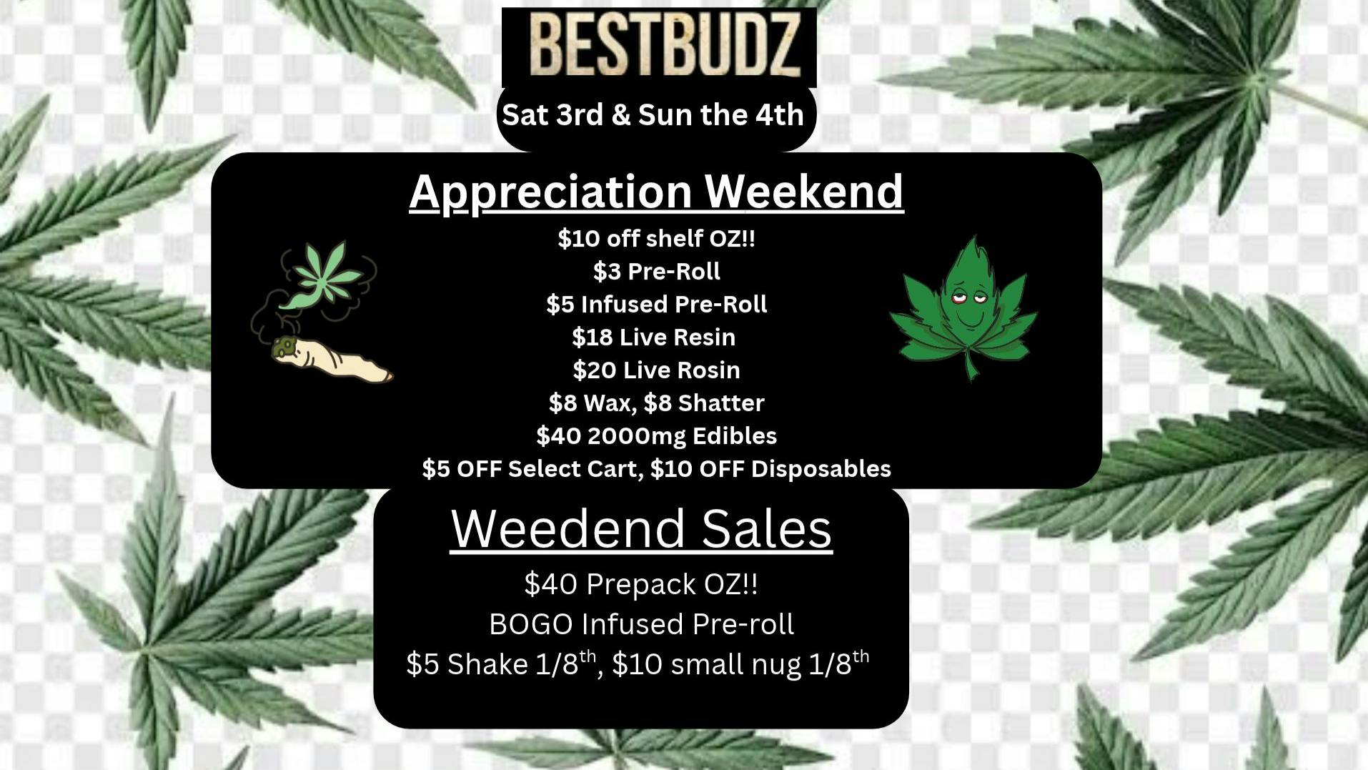 Best Budz Austin Bluffs Appricceation Weekend!!!!