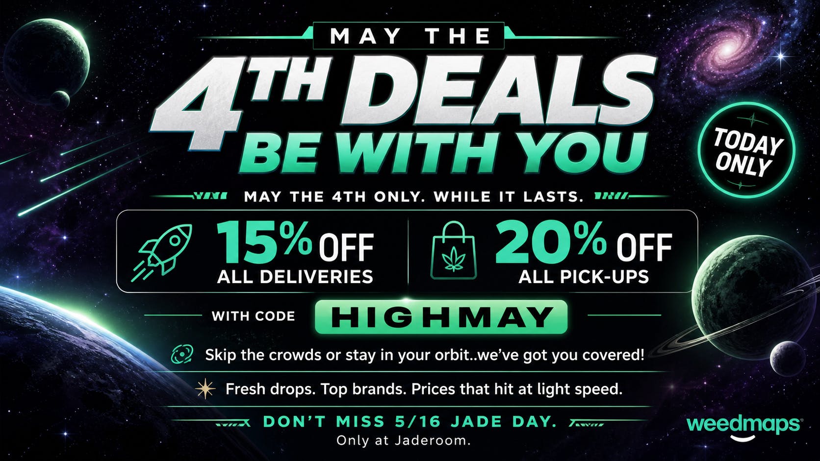 JADEROOM DELIVERY - FULLERTON 🚀💨 May the Deals Be With You 🚀💨