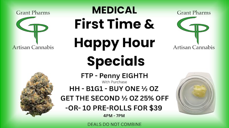 Grant Pharms MMC FIRST TIME & HAPPY HOUR @ GRANT PHARMS