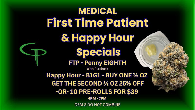 Grant Pharms MMC First time patient and Happy Hour!