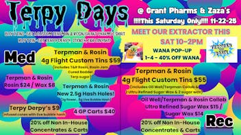 Grant Pharms II MEET OUR EXTRACTOR THIS SATURDAY FOR TERPY DAYS 🔥