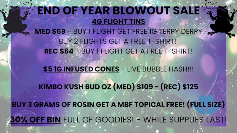 Grant Pharms MMC END OF YEAR BLOWOUT STARTS NOW