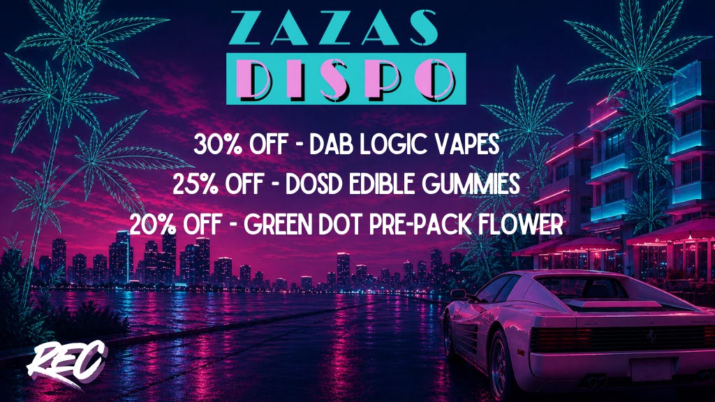 ZAZA'S 20% OFF Green Dot Flower & More!