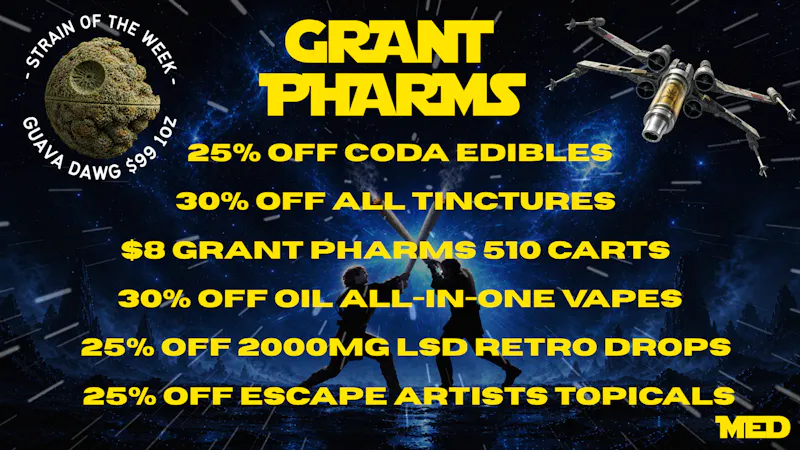 Grant Pharms MMC - Out the Door Pricing MED - May the Fourth be with you!