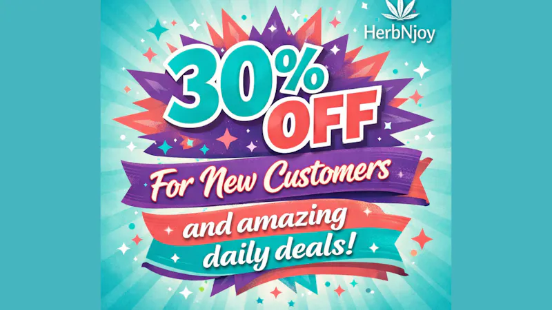 HerbNJoy 30% OFF FIRST ORDER