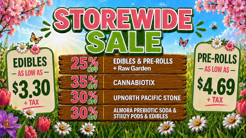 HerbNJoy 30%1stORDER/25%Edibles & Pre-Rolls