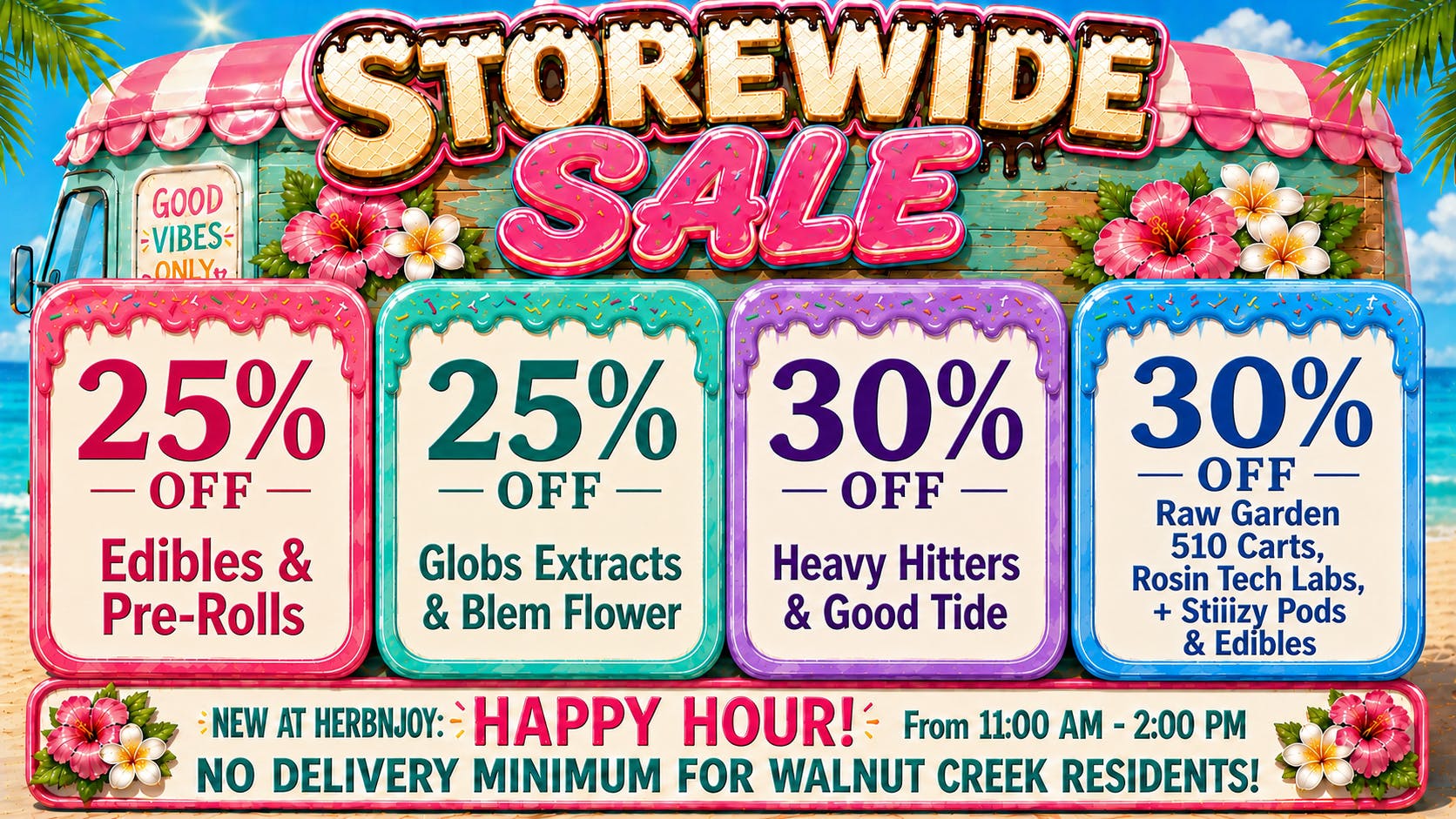 HerbNJoy 30% 1st order/ 25 - 40% OFF Storewide Sale