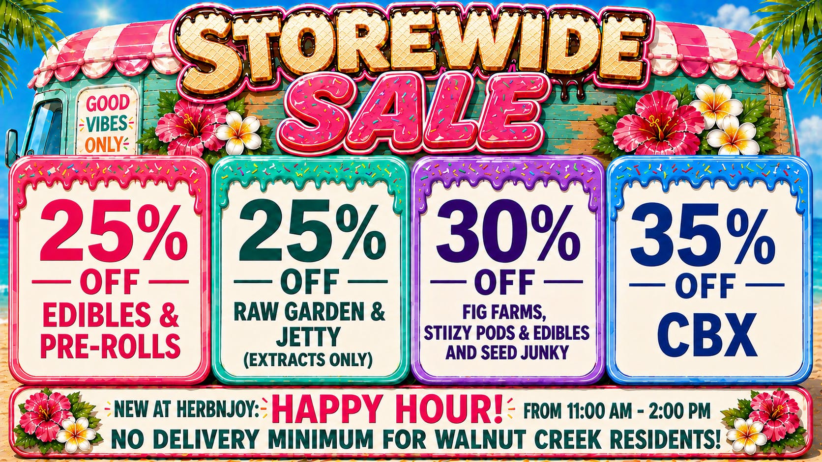 HerbNJoy 30% 1st order/ 25 - 40% OFF Storewide Sale