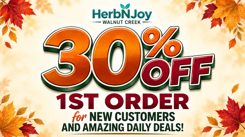 HerbNJoy 30% OFF FIRST ORDER