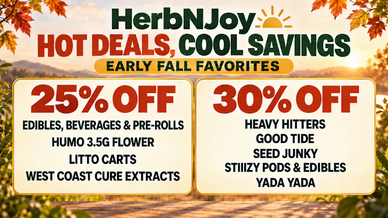 HerbNJoy 30% OFF 1st Order / 25 - 30% OFF Storewide Sale!