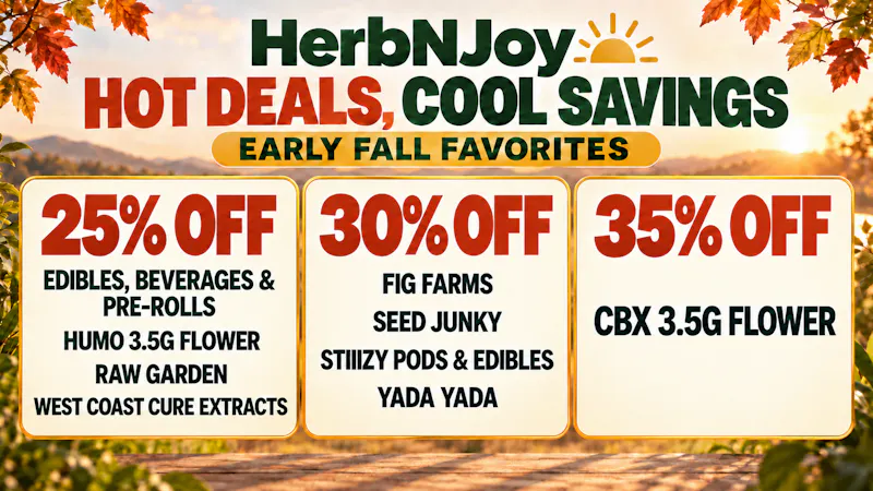 HerbNJoy 30% OFF 1st Order / 25 - 35% OFF Storewide Sale!