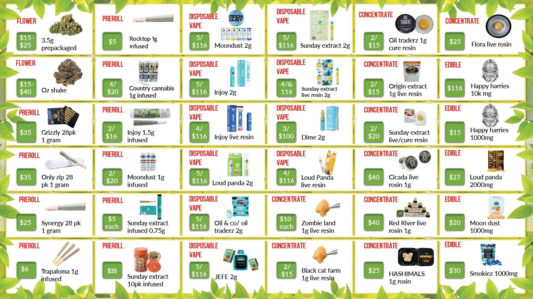 Tulsa Treehouse - Broken Arrow Sunday extract 2g, 5/$116