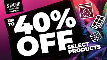 Stache Up to 40% Off Select Products Storewide