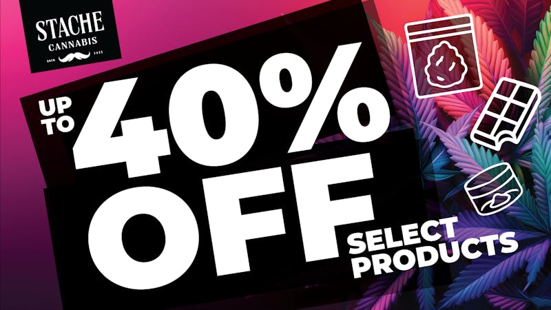 Stache Up to 40% Off Select Products Storewide