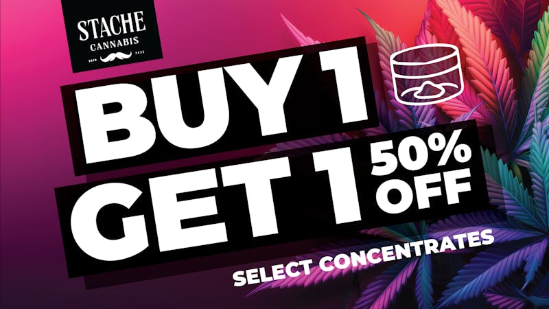 Stache Buy 2, Get 1 50% Hyperion Vapes & Concentrates