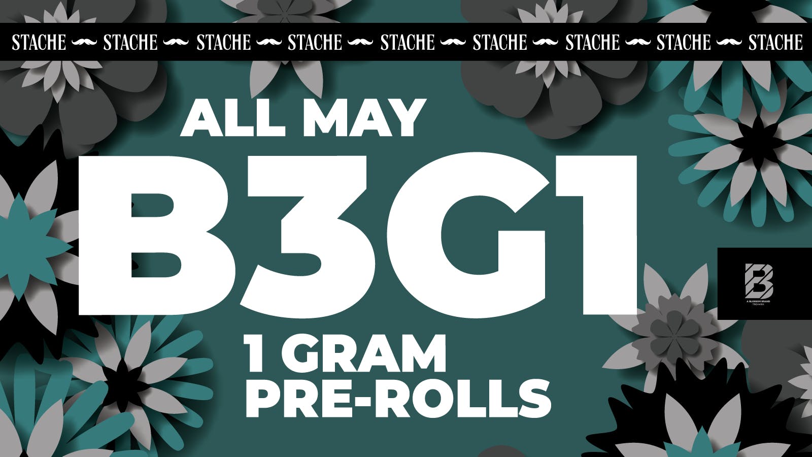 Stache Buy 3 Get 1 Pre-Rolls