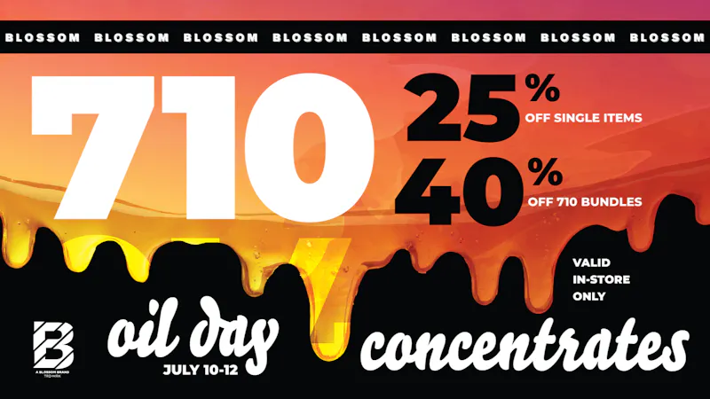Blossom Cannabis - Biddeford 710 BlowOut Sale! All Weekend 7/10-12
