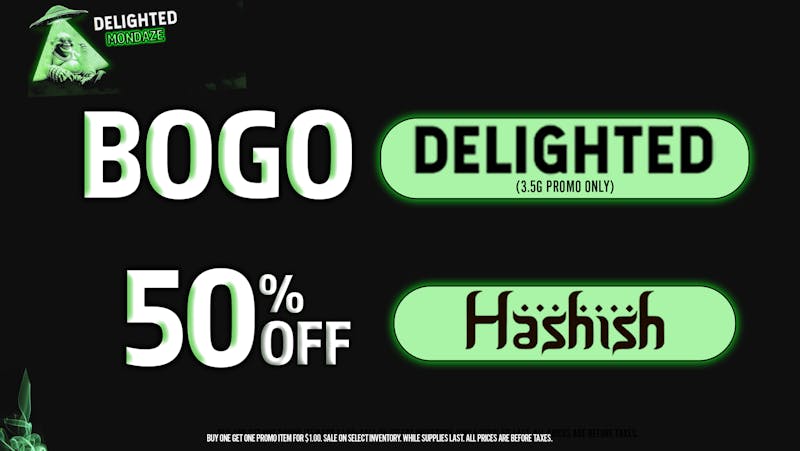 Grasshopper [Chula Vista] Delighted Mondaze come with BOGO & 50% OFF
